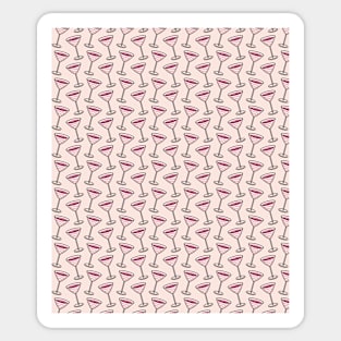 Martini Pudding Pattern Sticker